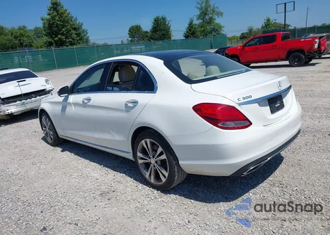 2017 Mercedes-Benz C 300 4Matic/Luxury 4Matic/Sport 4Matic from USA, damaged, VIN 55SWF4KB1HU205787